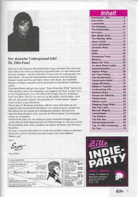 Preview: zillo 10 1992 Inhalt