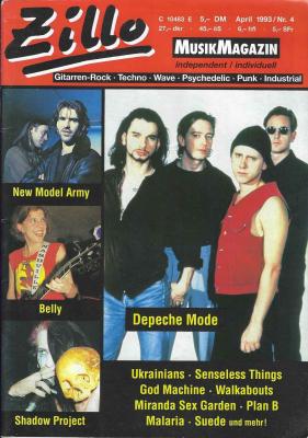 Zillo 04/1993 Titelseite