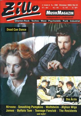 Zillo Magazin 10/1993 Heftcover