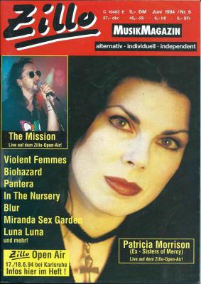 Zillo Magazin 06/1994 Heftcover