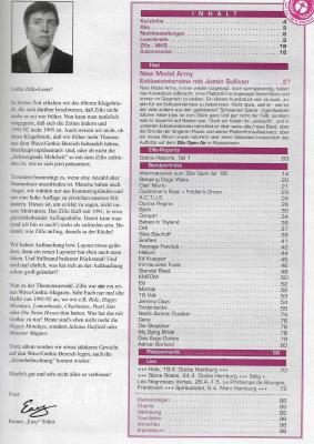 Preview: zillo 06 1995 Inhalt b