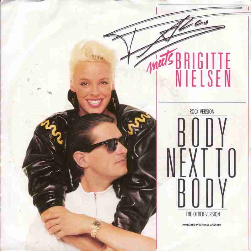 Falco And Brigitte Nielsen Body Next To Body Single