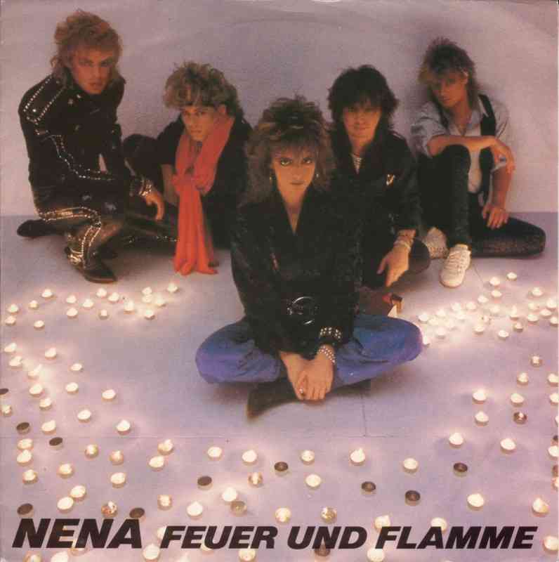 Nena - Feuer Und Flamme (CBS Vinyl-Single Germany 1985)