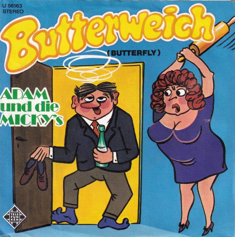 Adam und die Micky's - Butterweich (7" Telefunken Single)