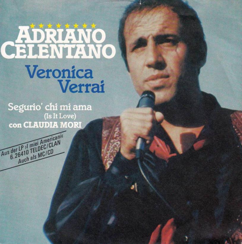 Adriano Celentano - Veronica Verrai (7" Teldec Single)