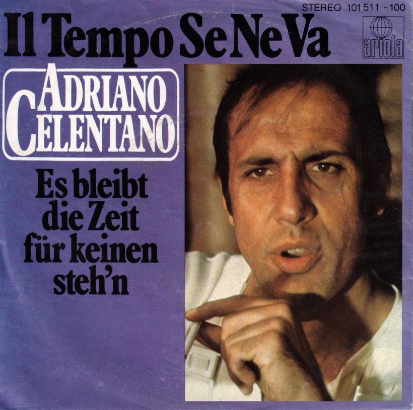 Adriano Celentano - Il Tempo Se Ne Va (7" Ariola Single)