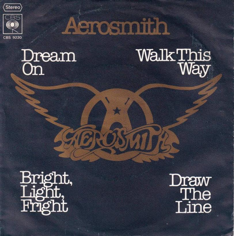 Aerosmith – Dream On / Walk This Way EP (7" Single Germany)