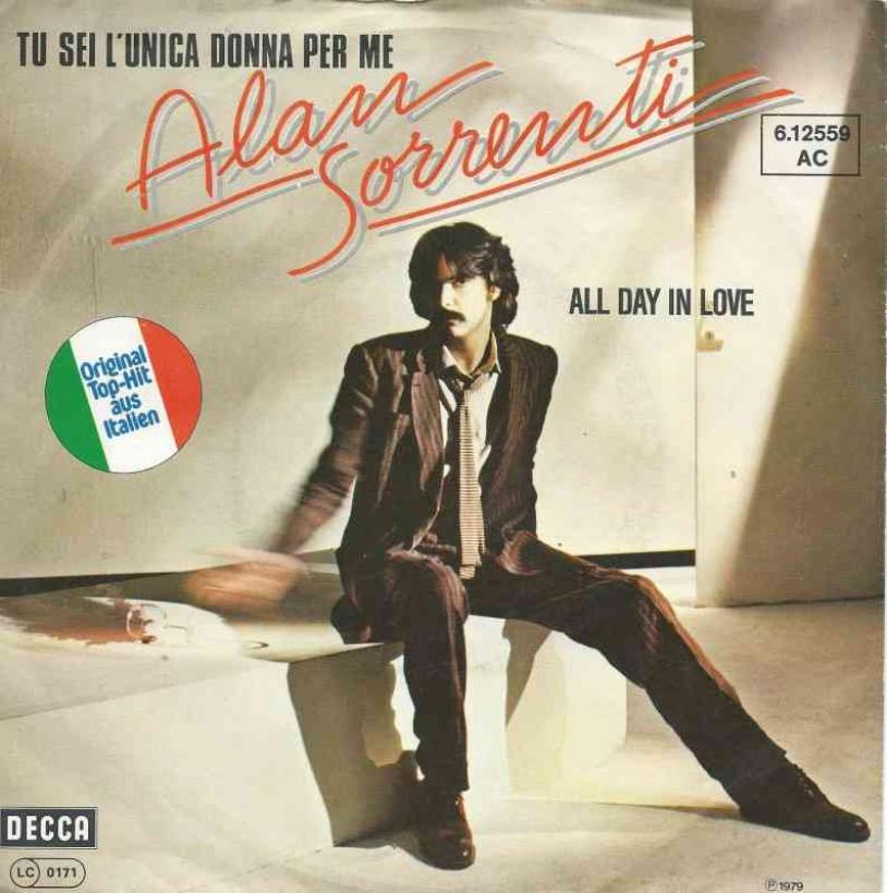 Alan Sorrenti - Tu Sei Lunica Donna Per Me (Single)