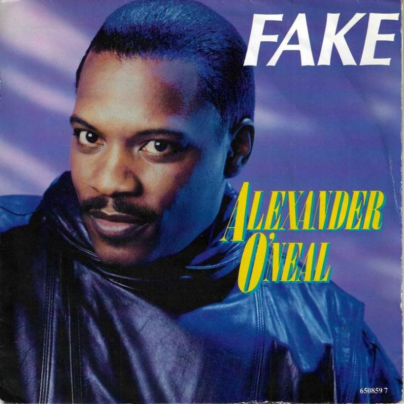 Alexander O'Neal - Fake (7" Tabu Vinyl-Single Germany)