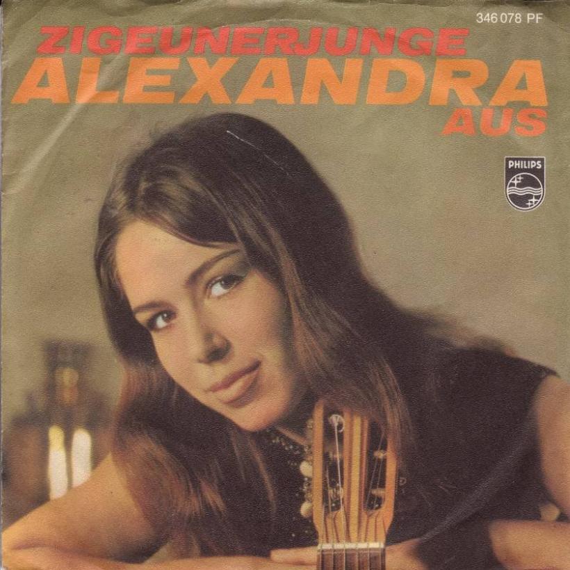 Alexandra - Zigeunerjunge (7" Philips Single Germany)