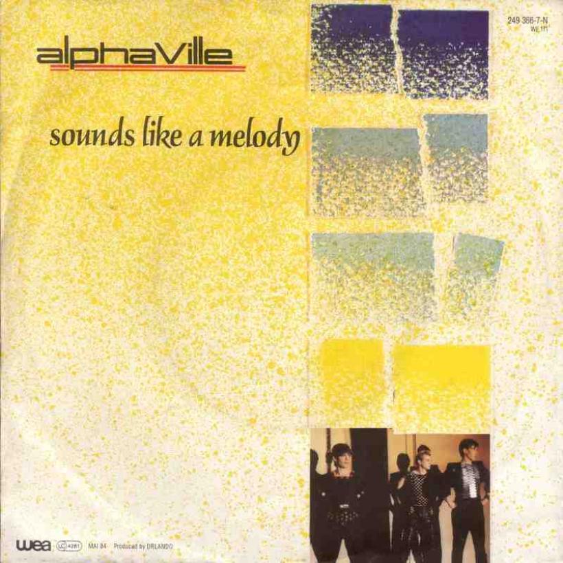 Alphaville - Sounds Like A Melody (7" WEA Vinyl-Single)