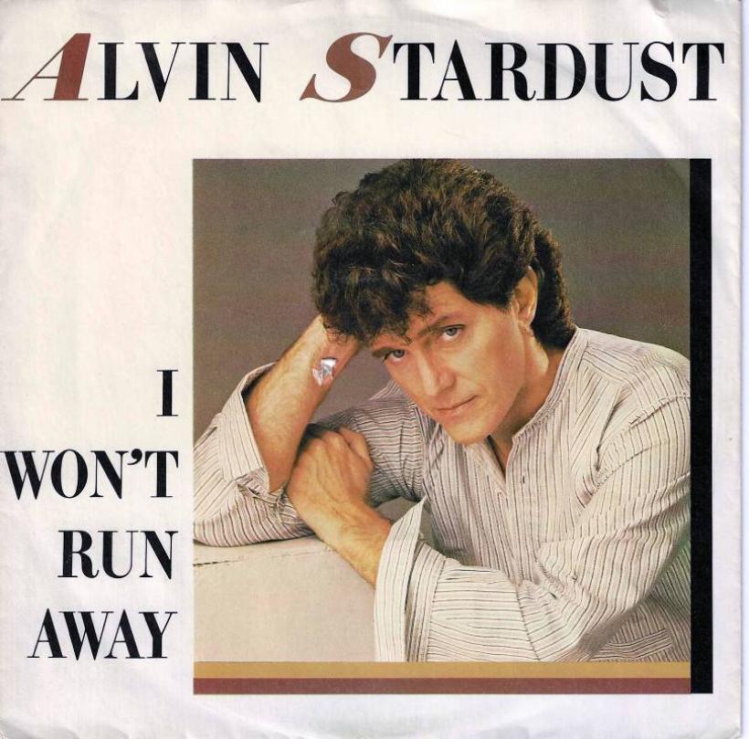 Alvin Stardust - I Won't Run Away (7" Chrysalis Single)