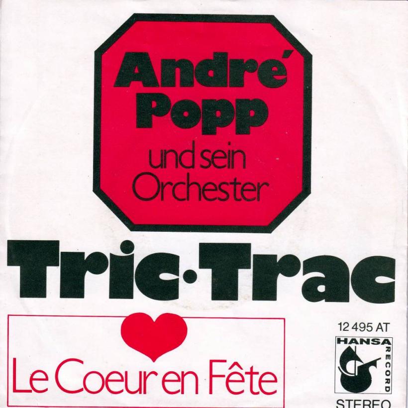 Andre Popp und sein Orchester - Tric-Trac (7" Hansa Single)