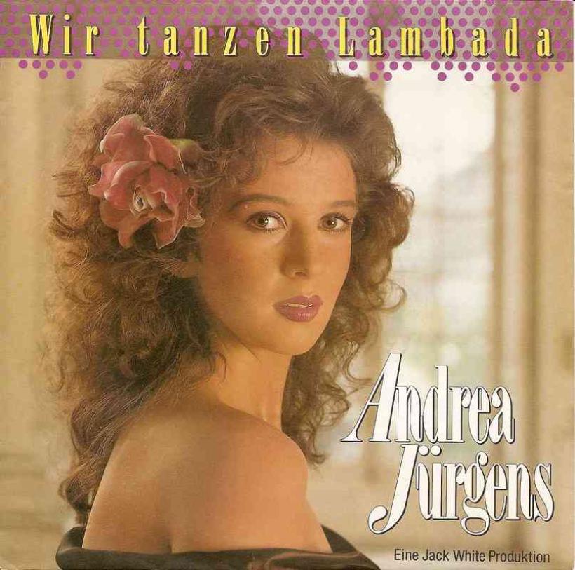 Andrea J rgens Wir Tanzen Lambada Vinyl Single 1990 