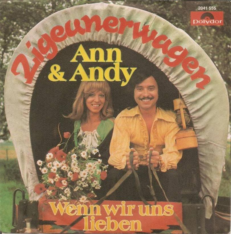 Ann & Andy - Zigeunerwagen (7" Polydor Vinyl-Single)