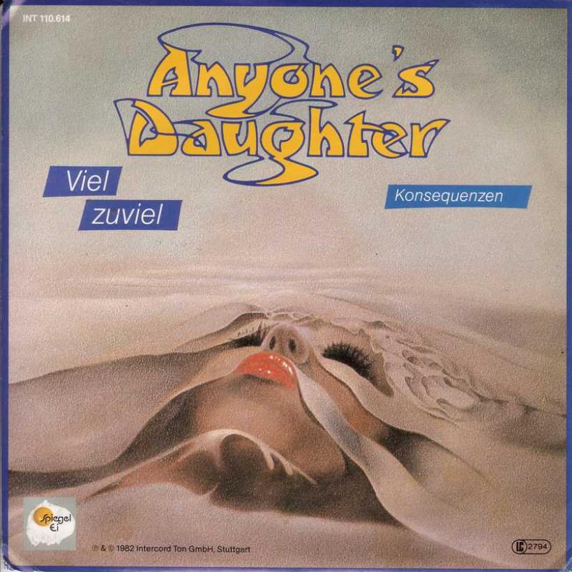 Anyone's Daughter - Viel zuviel (Spiegelei Vinyl-Single)