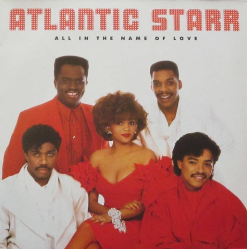 Atlantic Starr - All In The Time Of Love (Vinyl-LP 1987)