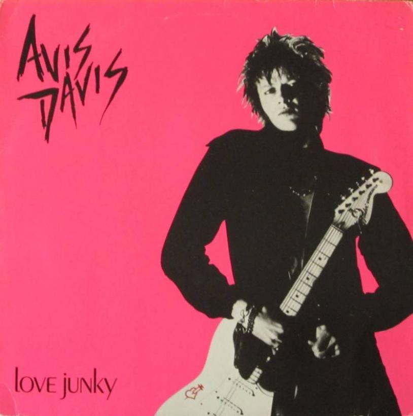 Avis Davis - Love Junky (Vinyl-LP PR-Info Germany 1982)