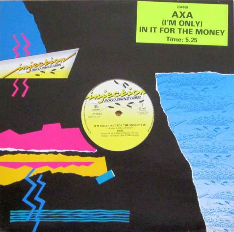 AXA - In It For The Money (12" Maxi-Single Niederlande)