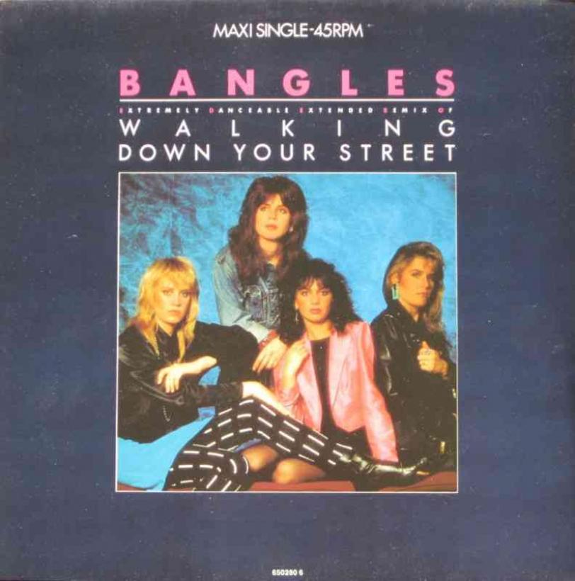 Bangles - Walking Down Your Street (Maxi-Single 1986)