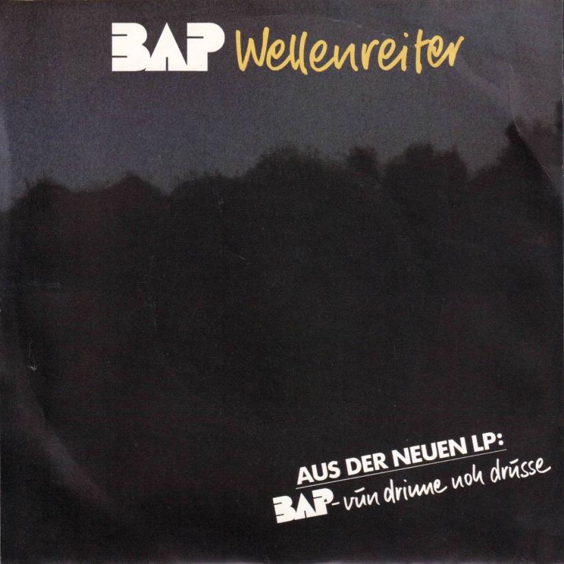 BAP - Kristallnaach (7" Musikant Vinyl-Single Rueckseite)