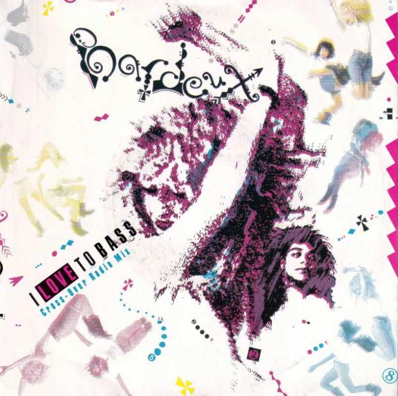 Bardeux - I Love To Bass: 2 Versions (7" Vinyl-Single)