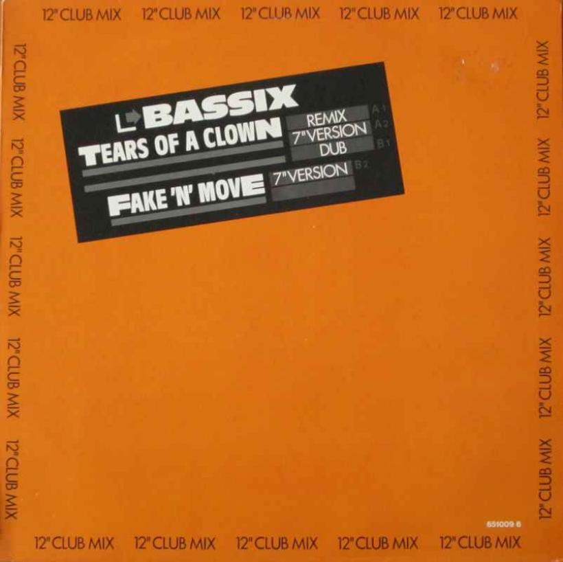 Bassix - Tears Of A Clown (Epic Vinyl Maxi-Single 1987)