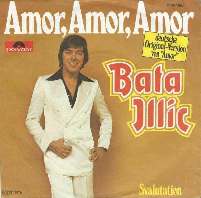 Bata Illic - Amor, Amor, Amor (Polydor Vinyl-Single)