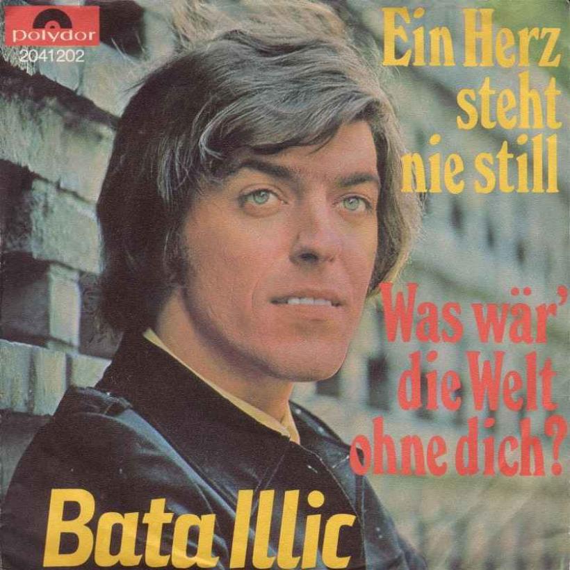 Bata Illic - Ein Herz steht nie still (Polydor Single)