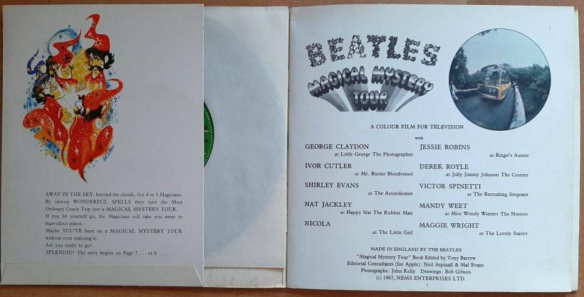 The Beatles - Magical Mystery Tour & Booklet (inside a)