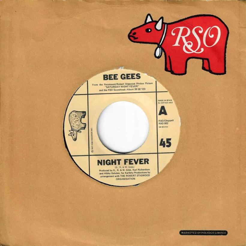 Bee Gees - Night Fever  Down The Road (7" RSO Single Spain)