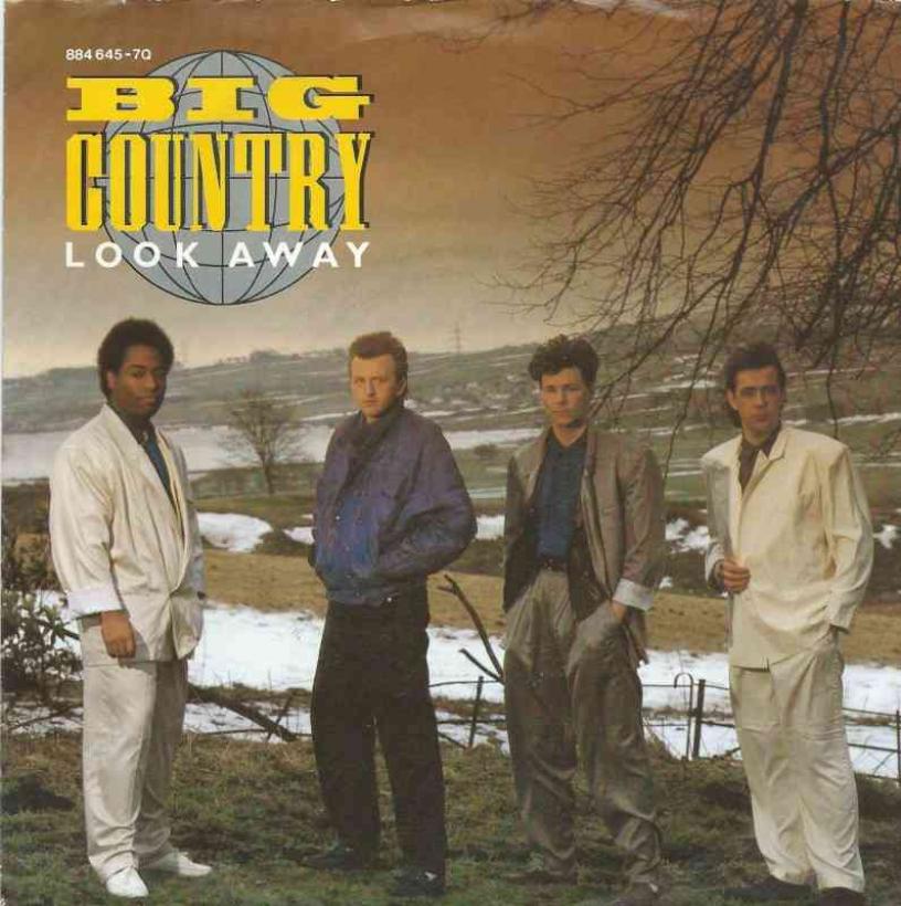 Big Country - Look Away (Mercury Vinyl-Single Germany)