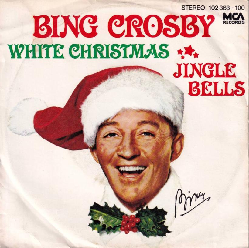 Bing Crosby - White Christmas / Jingle Bells (7" RE Single)