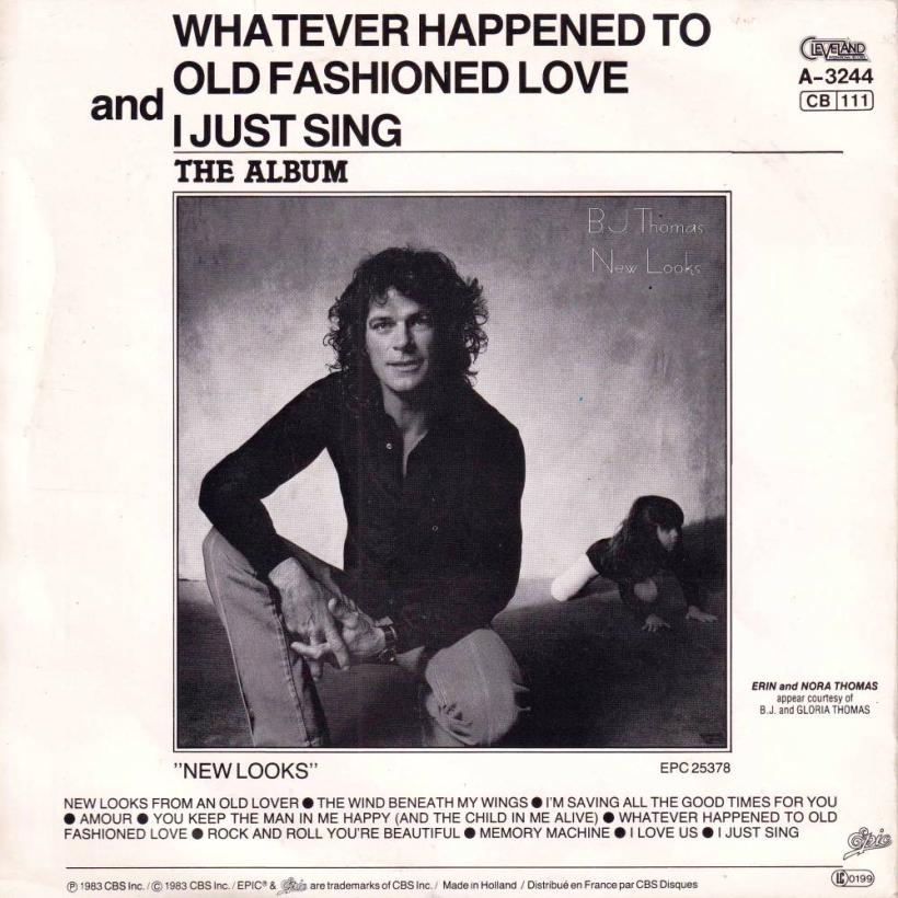 BJ Thomas - Whatever Happened To Old Fashioned Love (Rueckseite)