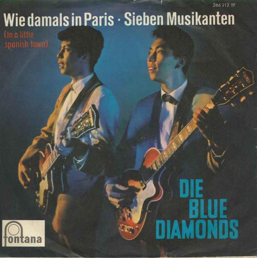 Blue Diamonds - Wie damals in Paris (Single 1961)