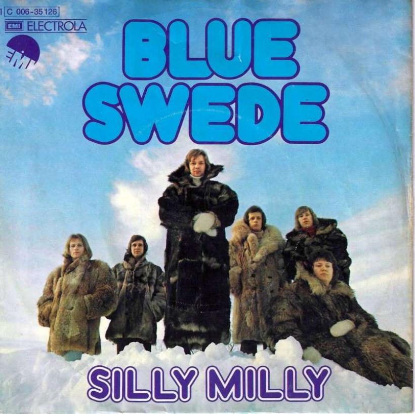 Blue Swede - Silly Milly Express (7" EMI Vinyl-Single)