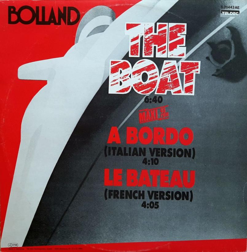 Bolland - The Boat (12" Maxi-Single Germany)
