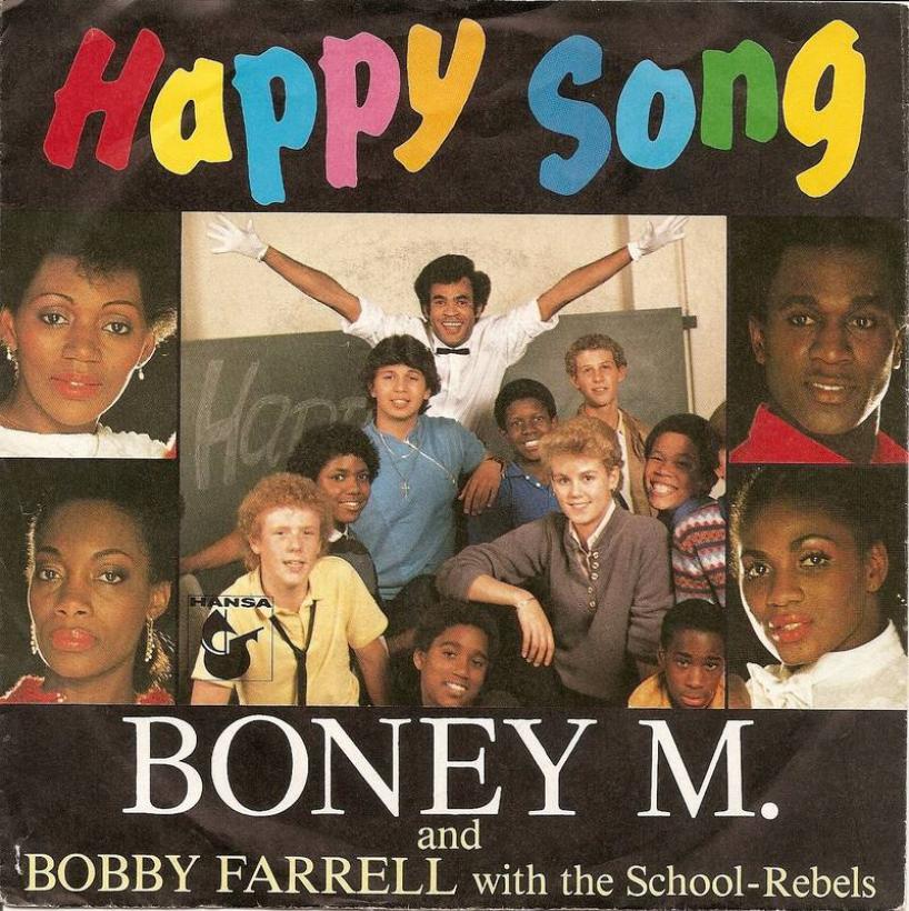 Boney M. - Happy Song (7" Hansa Vinyl-Single Germany)