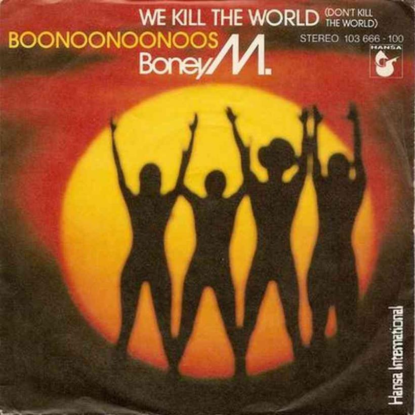 Boney M. - We Kill The World (Hansa Vinyl-Single 1981)