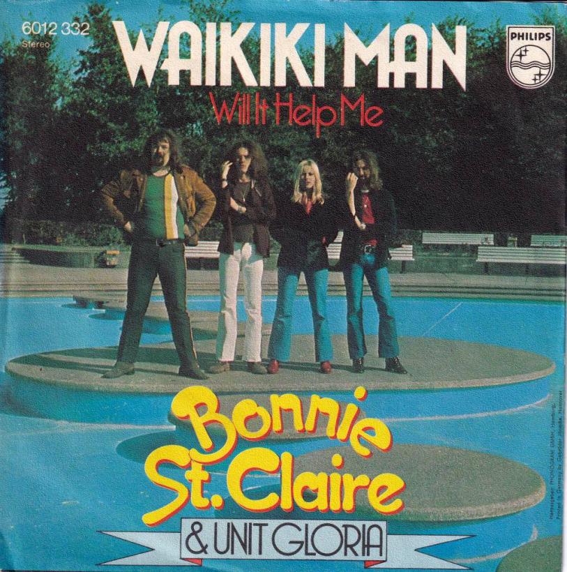 Bonnie St. Claire - Waikiki Man (7" Mercury Vinyl-Single)