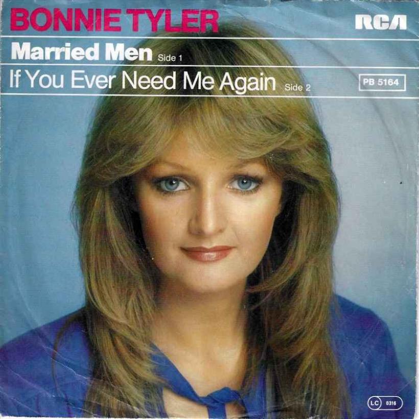 Bonnie Tyler - Married Men (7" RCA Vinyl-Single Germany)