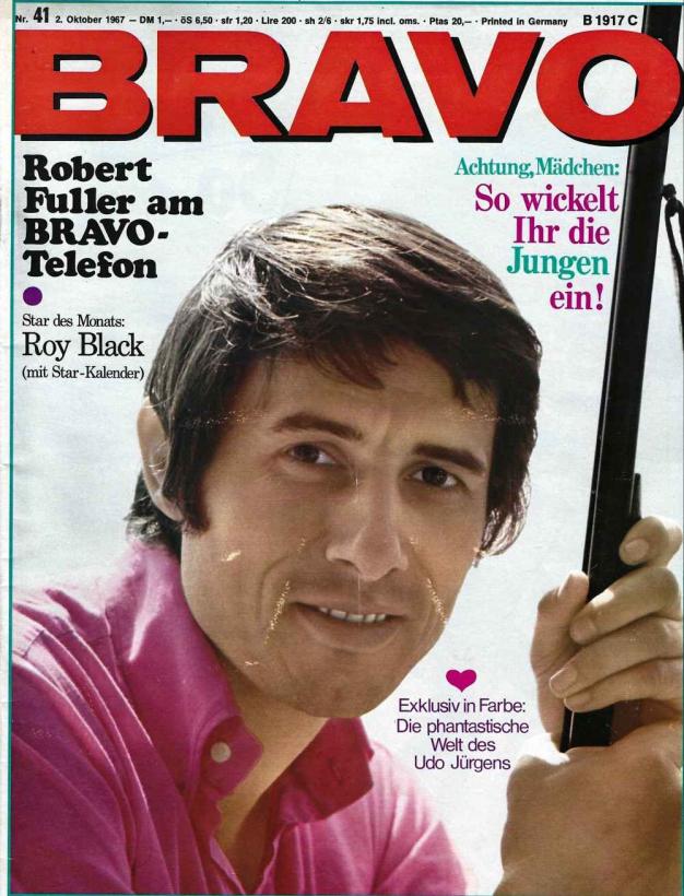 Bravo Heft 41/1967 Titelseite