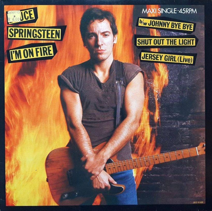 Bruce Springsteen - I'm On Fire (12" CBS Vinyl Maxi-Single)