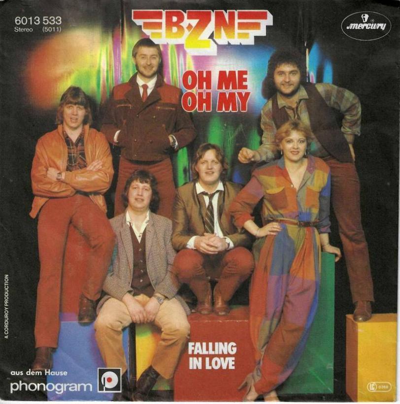 BZN - Oh Me Oh My / Falling In Love (7" Vinyl-Single)