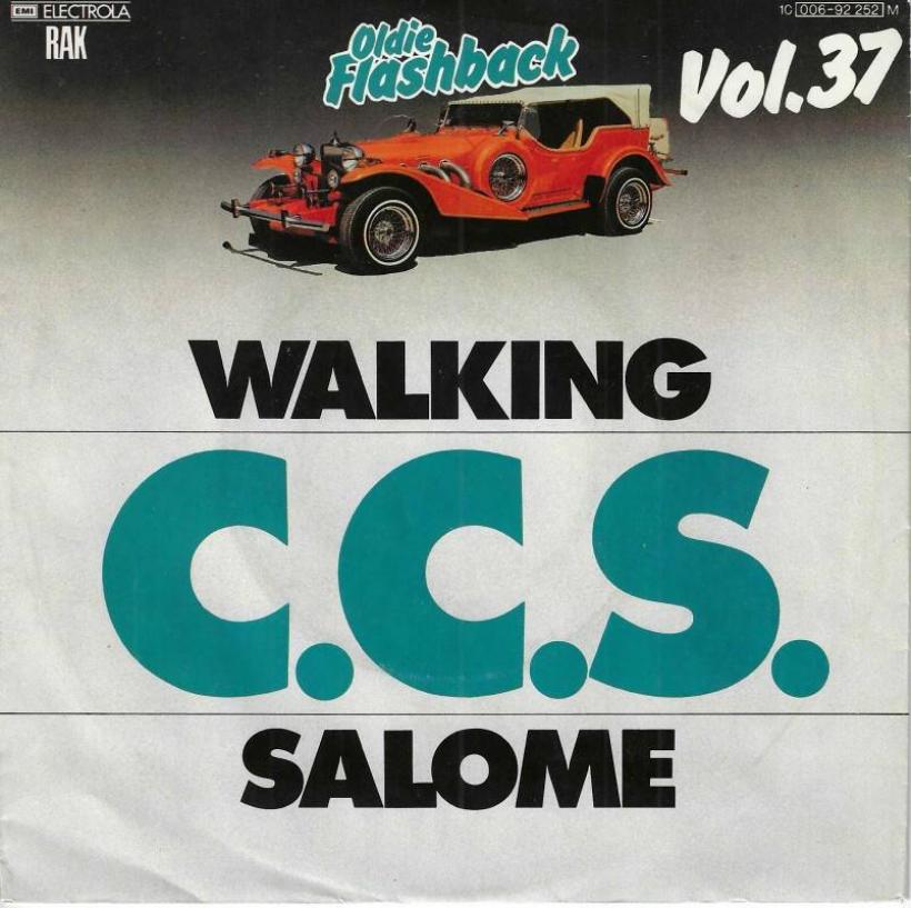 C.C.S. - Walking  Salome (7" RE Vinyl-Single Germany)