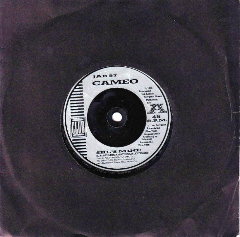 Cameo - She's Mine  The Sound Table (7" Vinyl-Single UK)