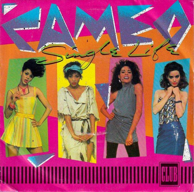 Cameo - Single Life  Hangin Downtown (7" Single England)