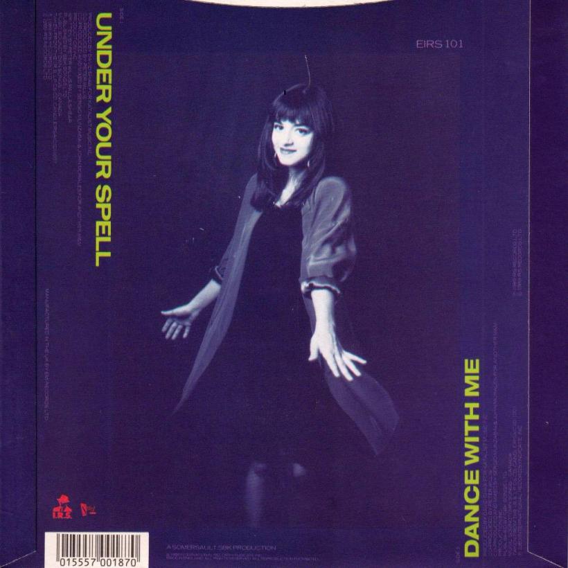 Candi - Under Your Spell (7" Promo-Copy Single Rueckseite)