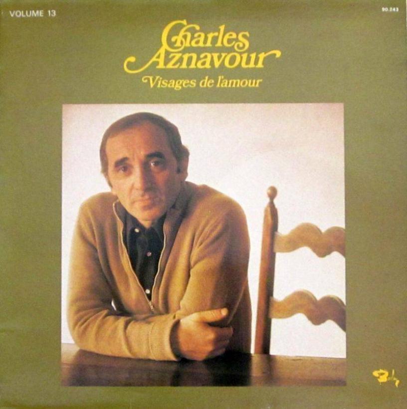 Charles Aznavour - Visages De L'Amour (RE LP FOC France)