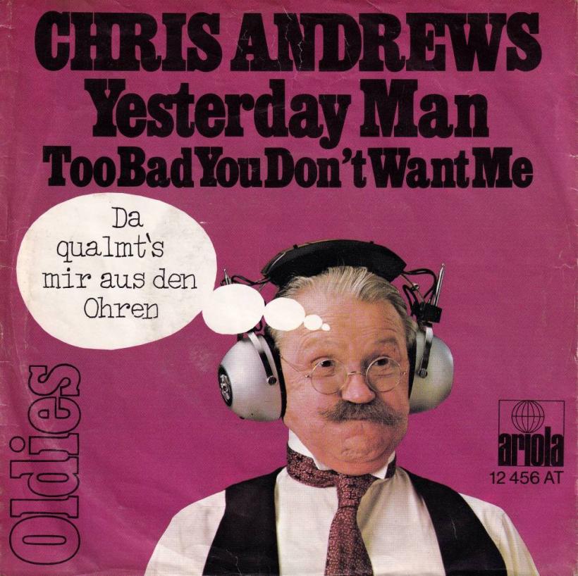 Chris Andrews - Yesterday Man: Oldies (7" RE Vinyl-Single)